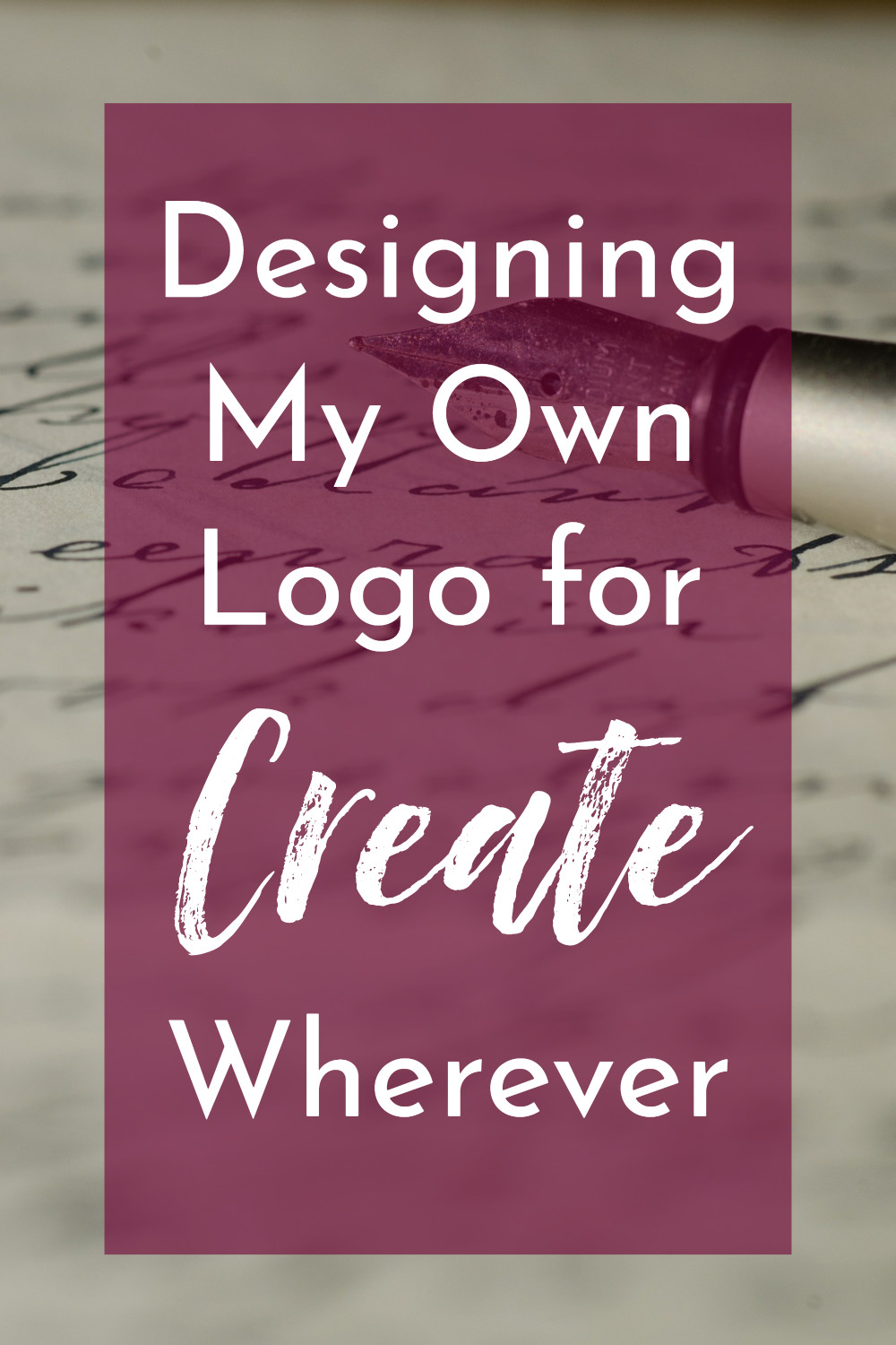 Designing Create Wherever - Create Wherever